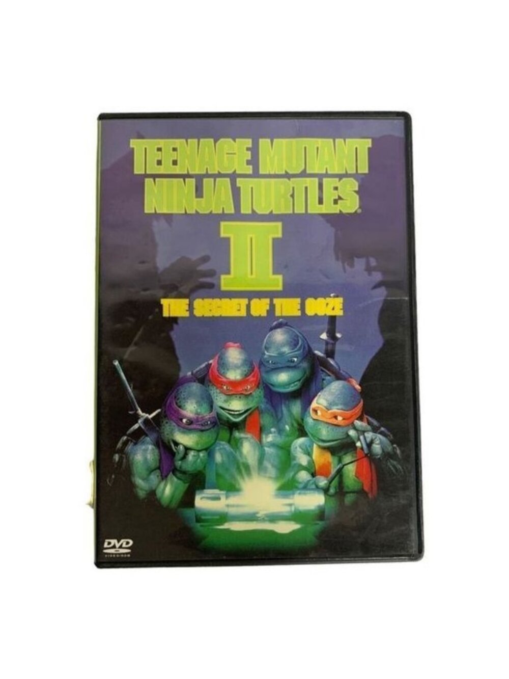 Teenage Mutant Ninja Turtles II The Secret Of The Ooze DVD 1991 PG Warner Bros